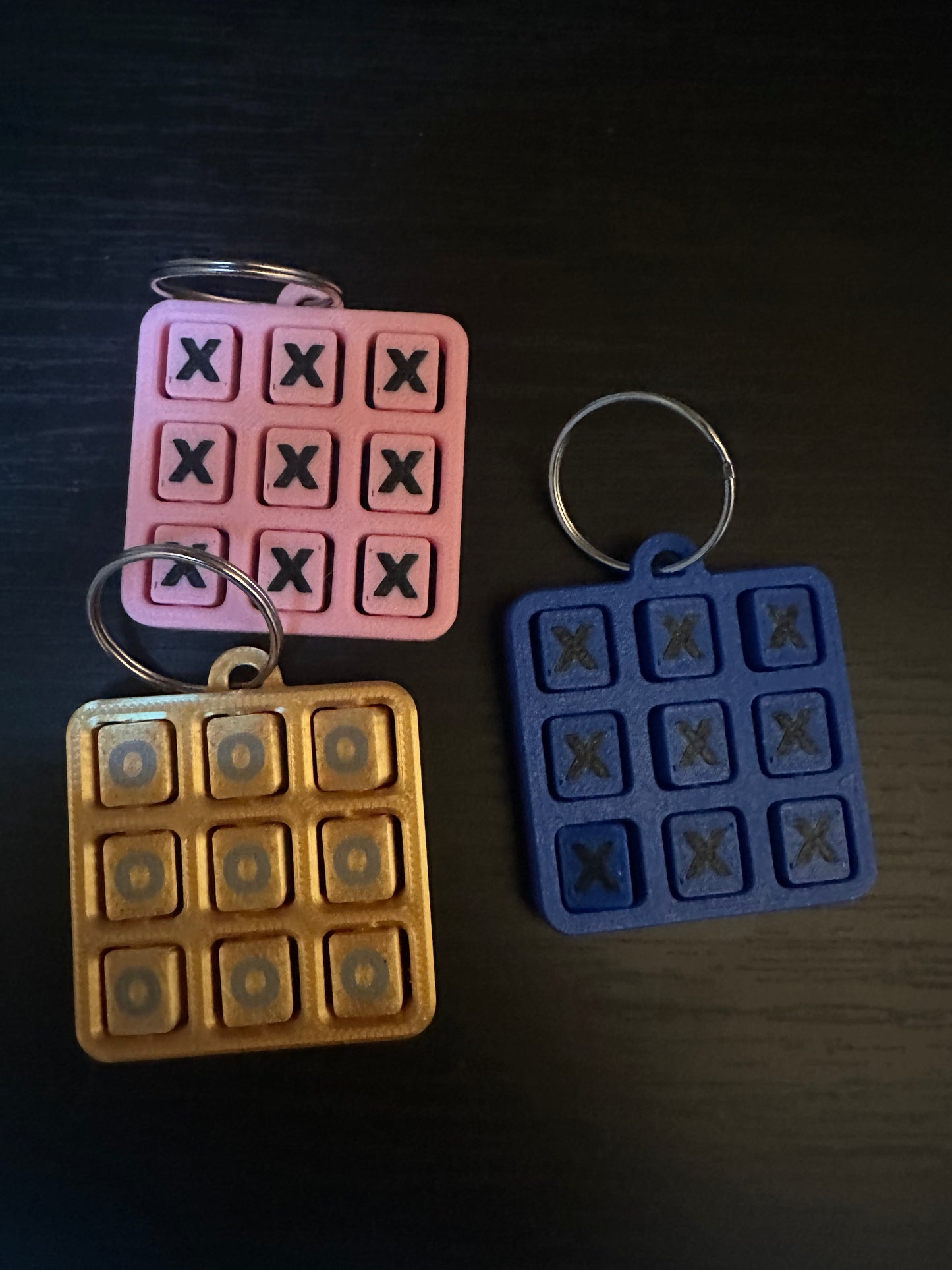 3d printed tic-tac-toe