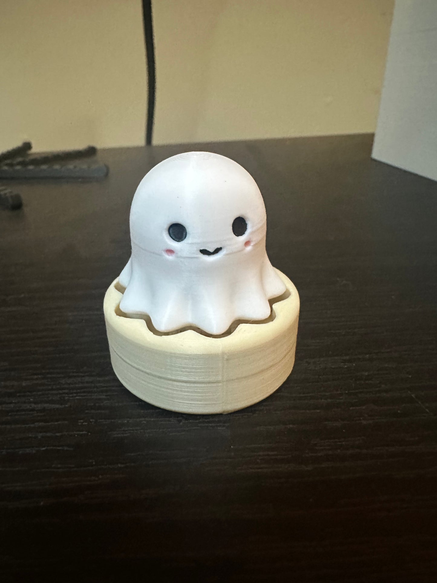 3d printed ghost clicker fidget toy