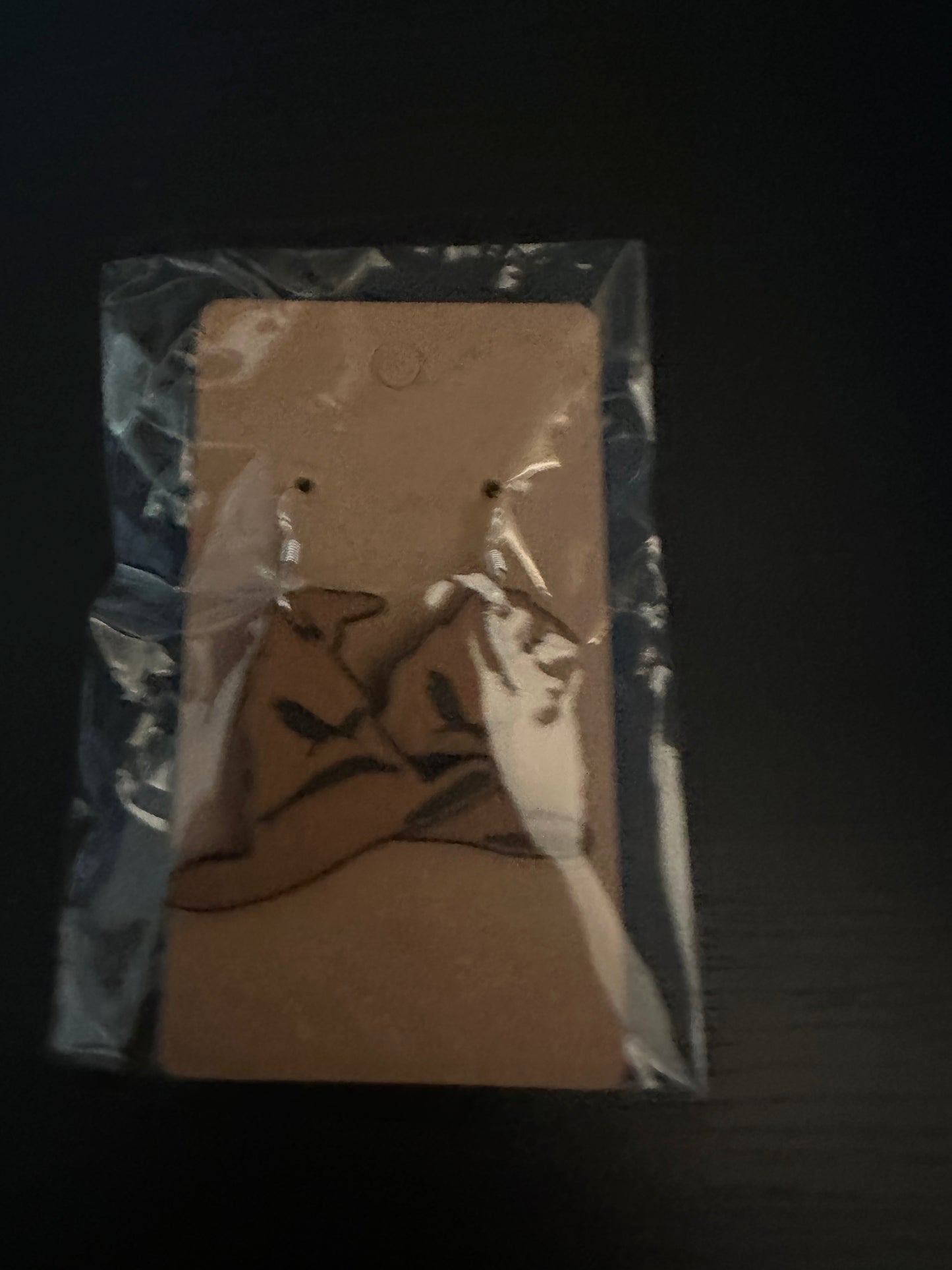 3d printed Harry Potter sorting hat earrings