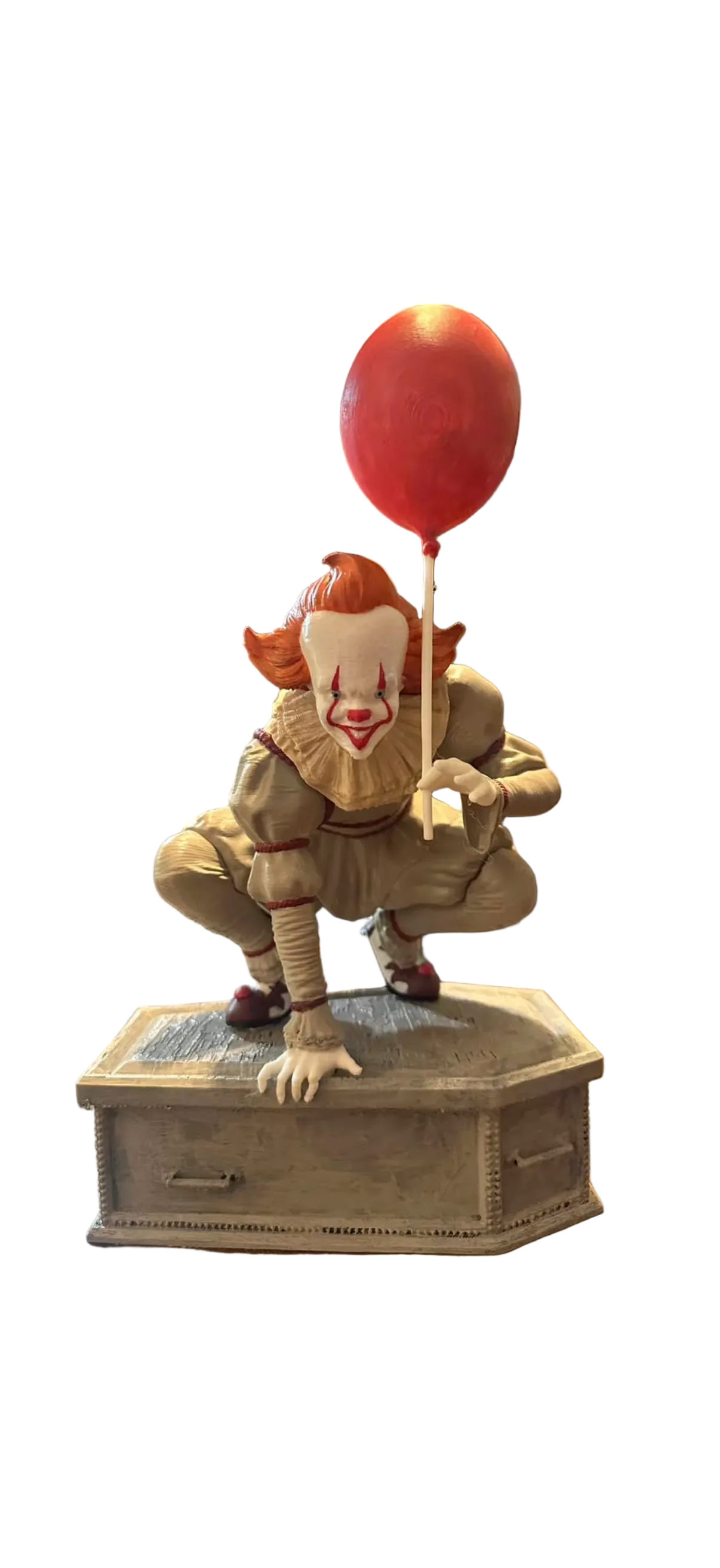 Pennywise on coffin