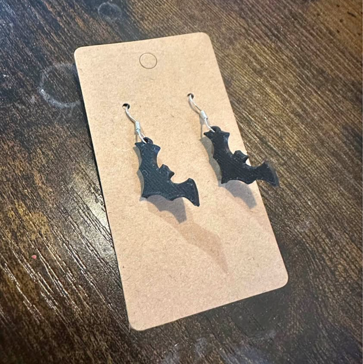 Bat earrings
