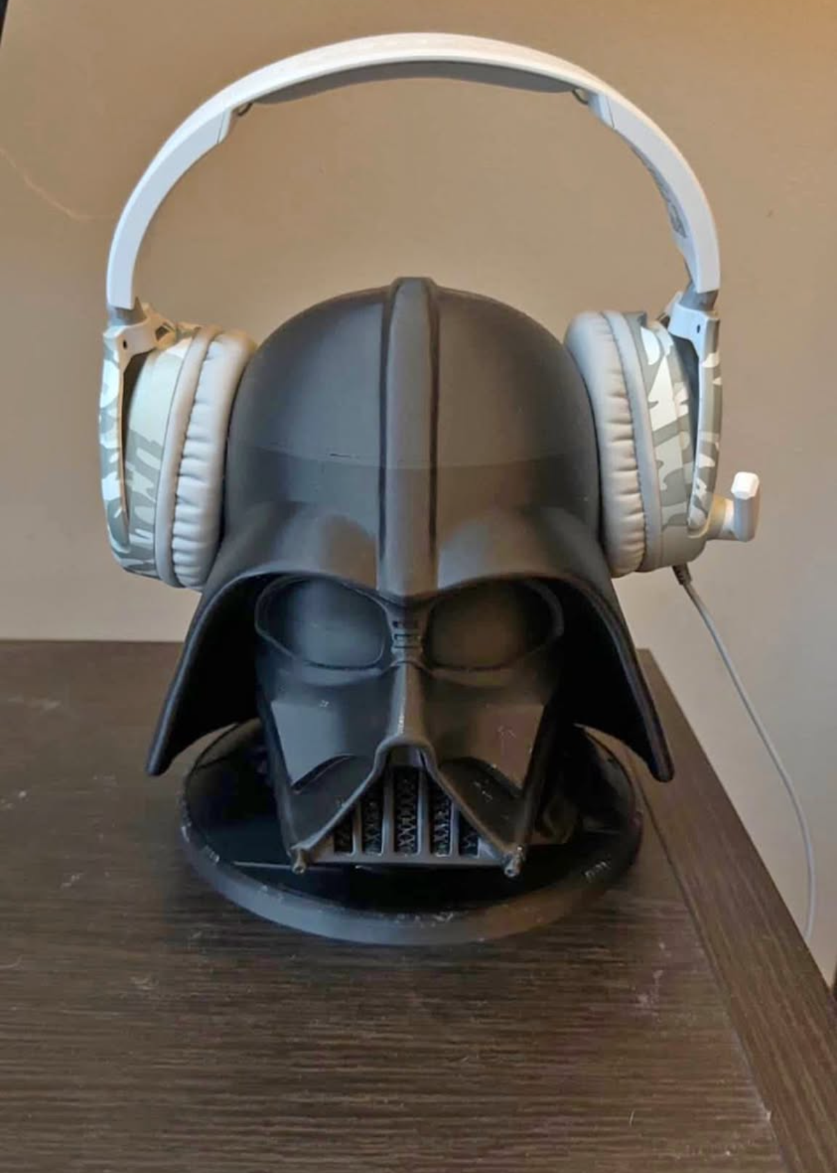 Darth Vader headset stand