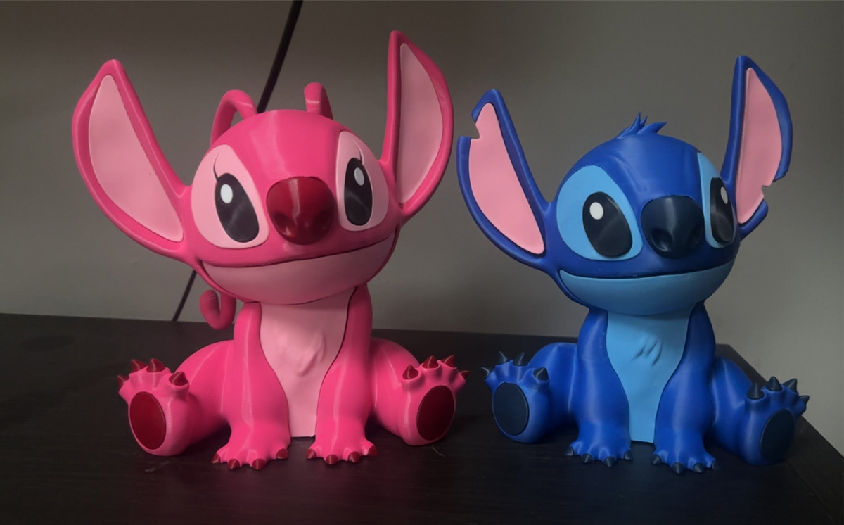Stitch and angel