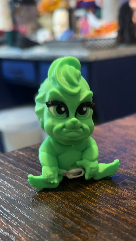 3d printed baby grinch