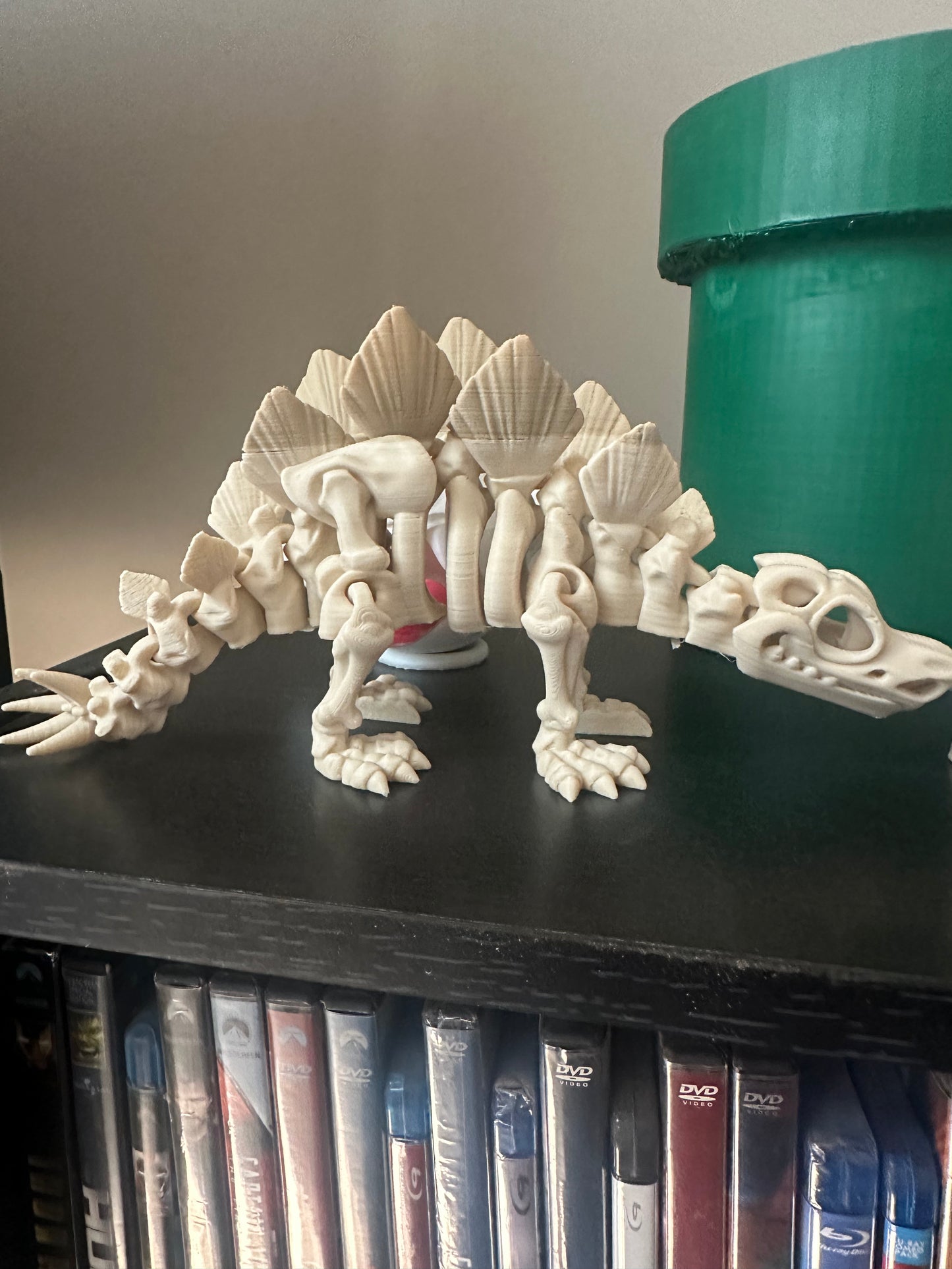 3d printed flexi stegosaurus