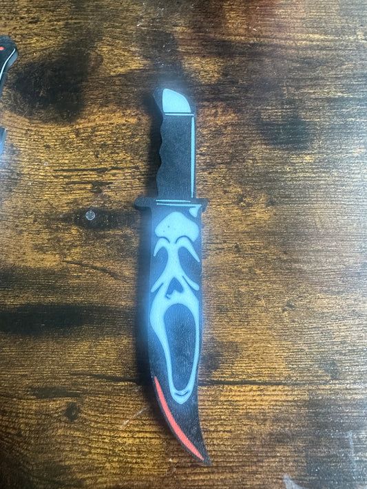 3d printed Ghostface knife