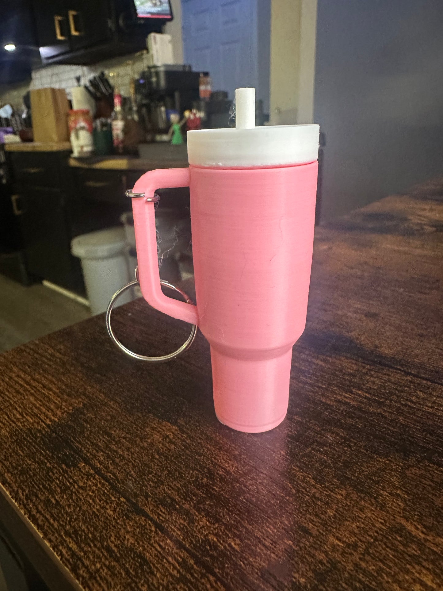 3d printed Stanley cup chapstick holder keychain