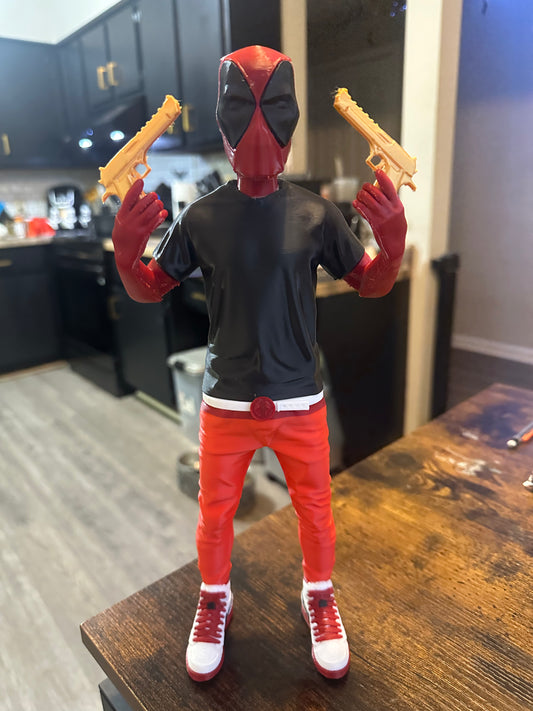 3d printed urban Deadpool