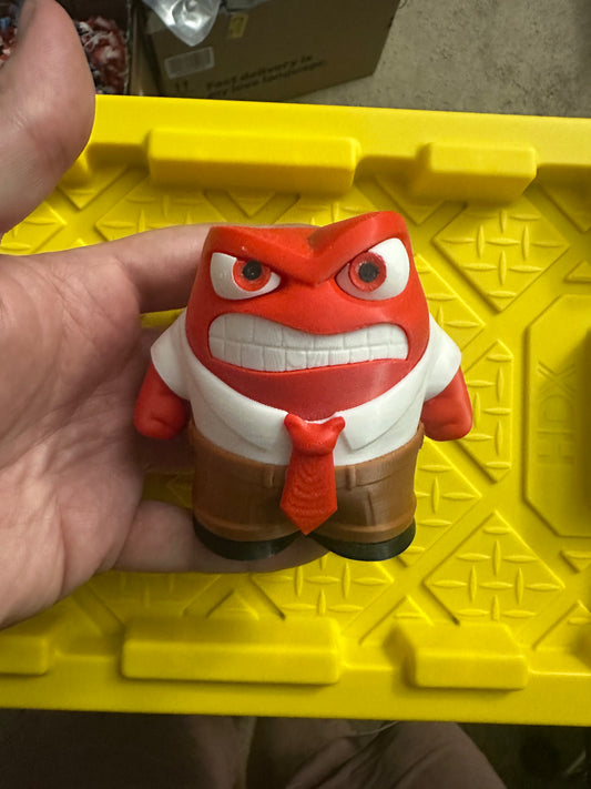 3d printed Anger from inside out