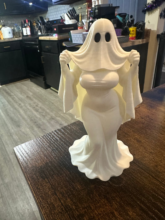 3d printed ghost woman