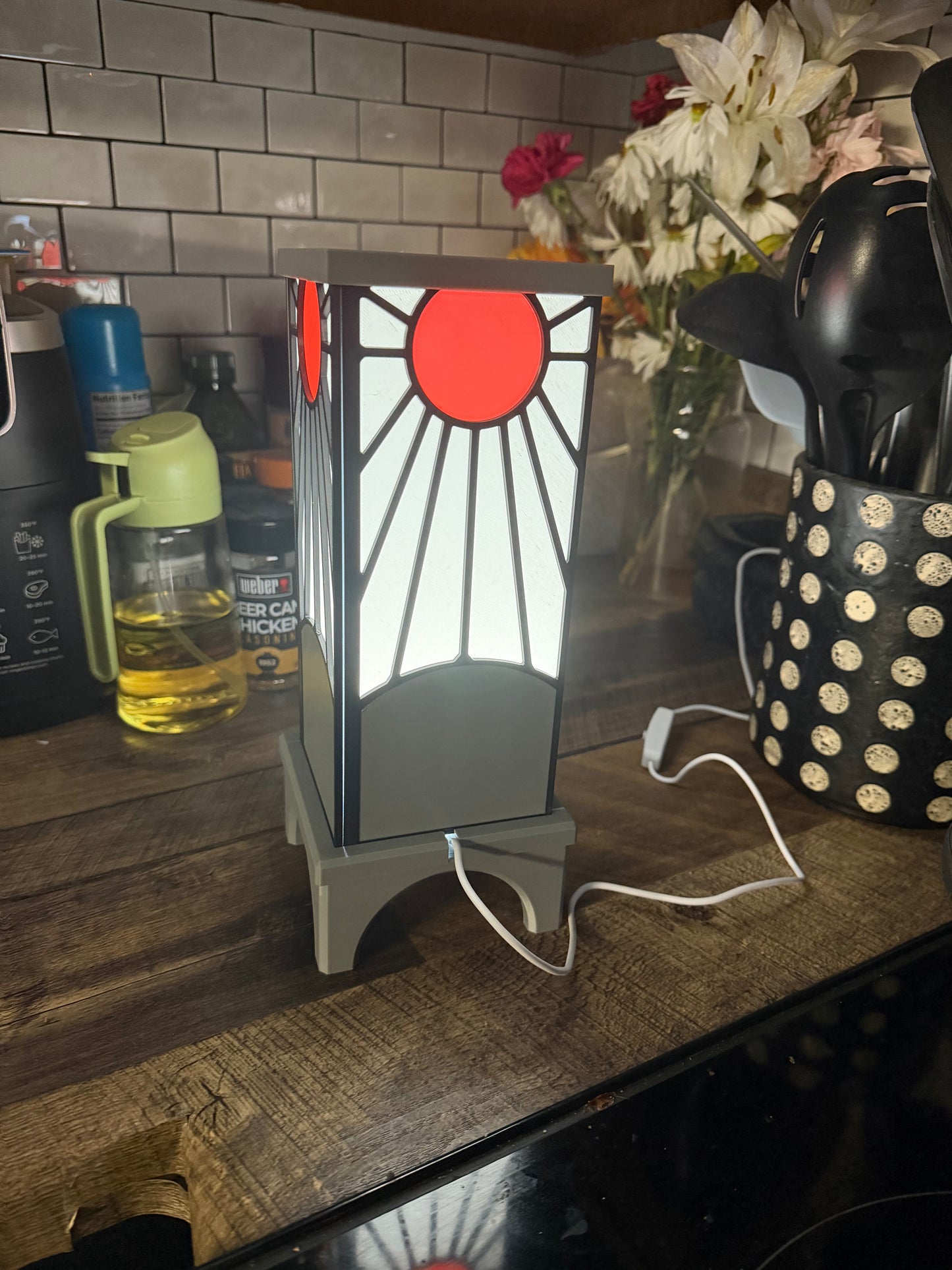 3d printed demon slayer lamp