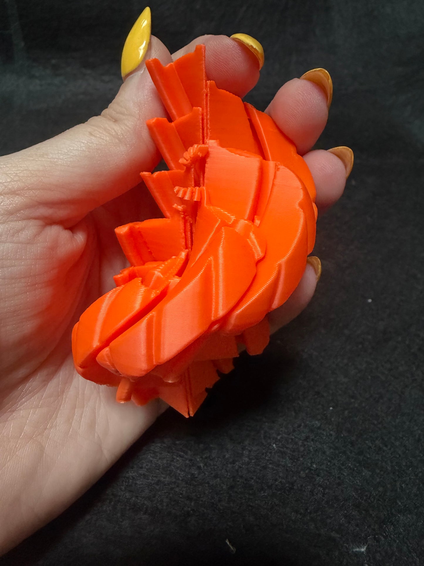 Twisty pumpkin fidget