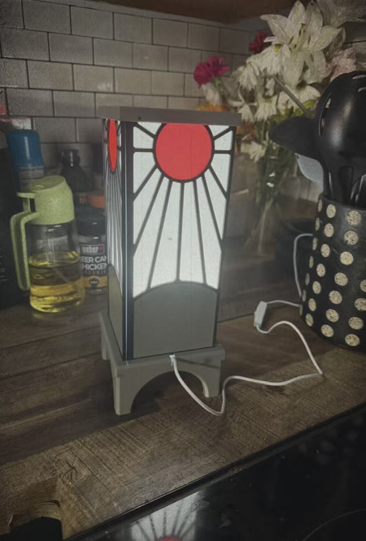 3d printed demon slayer lamp