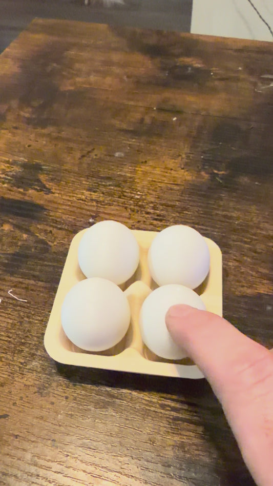 3d printed egg carton fidget clicker